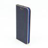 Луксозен кожен калъф Flip тефтер Vennus за Huawei P20 Pro - тъмно син