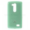 Луксозен силиконов калъф / гръб / TPU Mercury GOOSPERY Jelly Case за LG L Fino D290N - зелен