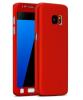 Твърд гръб Magic Skin 360° FULL за Samsung Galaxy S6 Edge G925 - червен