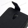 Кожен калъф Flip тефтер Presto за Sony Xperia T - черен