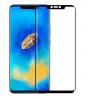 3D full cover Tempered glass screen protector Huawei Mate 20 Pro / Извит стъклен скрийн протектор за Huawei Mate 20 Pro - черен