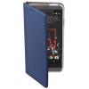 Кожен калъф Magnet Case със стойка за HTC Desire 10 / Lifestyle - тъмно син