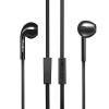 Стерео слушалки Mosidun M8 / handsfree / 3.5mm за смартфон - черни