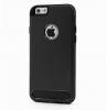 Луксозен твърд гръб MOTOMO ESM за Apple iPhone 6 / iPhone 6S - черен