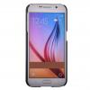 Луксозен твърд гръб / капак / MOTOMO за Samsung Galaxy S6 G920 - сив