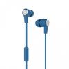 Стерео слушалки Yookie YK990 / handsfree / 3.5mm за смартфон - сини