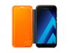 Оригинален калъф Neon Flip Cover EF-FA320PBEGWW за Samsung Galaxy A3 2017 A320 - черен