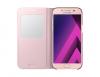 Оригинален калъф S-View Standing Cover EF-CA520PPEGWW за Samsung Galaxy A5 2017 A520 - розов
