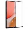 5D full cover Tempered glass Full Glue screen protector Xiaomi Mi 11 / Извит стъклен скрийн протектор с лепило от вътрешната страна за Xiaomi Mi 11 - черен