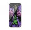 Луксозен стъклен твърд гръб за Samsung Galaxy A50/A30s/A50s - Joker / Suit