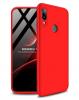 Твърд гръб Magic Skin 360° FULL за Xiaomi Redmi 7 - червен