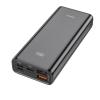 Универсална външна батерия HOCO J45 Pro Power Bank Dual USB / LED Display / PD20W+Type-C 3.0 10000mAh / Universal HOCO J45 Pro Power Bank 10000mAh / PD20W - черна