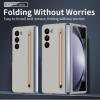 Луксозен калъф с твърд гръб Cover Case за Samsung Z Fold 7 - сив