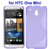 Силиконов гръб / калъф / ТПУ S-line за HTC One Mini M4 - лилав
