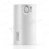 Външна батерия Power Bank / Leyou LY-680 за iPhone iPod Samsung HTC LG - 5200mAh / бяла