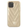 Оригинален гръб Guess V-Quilted Collection за Apple iPhone 12 / 12 Pro 6.1'' - златист