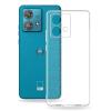Луксозен силиконов калъф / кейс / Crystal Case TPU за Motorola Moto Edge 60 Fusion - прозрачен / брокат