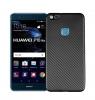 Луксозен силиконов калъф / гръб / TPU за Huawei P10 Lite - черен / carbon