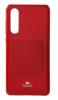 Луксозен силиконов калъф / гръб / TPU Mercury GOOSPERY Jelly Case за Huawei P30 - червен