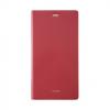 Оригинален кожен калъф Flip Cover за Huawei Ascend P8 / Huawei P8 - червен