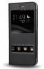 Кожен калъф Flip тефтер Dual View за Huawei Honor 8 Lite / Huawei P9 Lite 2017 - черен