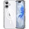 Силиконов калъф / кейс Magsafe iPhone 17 (6.3) - Прозрачен