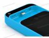 Заден капак / твърд гръб / батерия със стойка за Apple iPhone 5 / iPhone 5S - 2200mAh / син