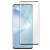 Удароустойчив извит скрийн протектор / 3D Full Cover Pet / за Samsung Galaxy S20 Ultra - черен
