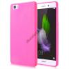 Ултра тънък силиконов калъф / гръб / TPU Ultra Thin Candy Case за Huawei Ascend P8 Lite / Huawei P8 Lite - розов