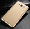 Оригинален силиконов калъф / гръб / TPU X-level Guardian Series за Samsung Galaxy J7 2016 J710 - златист