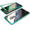 Магнитен калъф Bumper Case 360° FULL за Samsung Galaxy S9 Plus G965 - прозрачен / зелена рамка