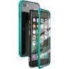 Магнитен калъф Bumper Case 360° FULL за Apple iPhone 6 Plus / iPhone 6S Plus - прозрачен / зелена рамка