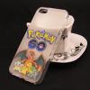 Силиконов калъф / гръб / TPU за Apple iPhone 5 / iPhone 5S - прозрачен / Pokemon Team / мат