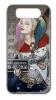 Луксозен стъклен твърд гръб за Samsung Galaxy S10 - Poker Face Girl