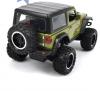 Метален джип с отварящи се врати капаци светлини и звуци Jeep Wrangler Rubicon 1:32