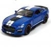 Метална кола Ford Mustang Shelby GT500 с отварящи се врати капаци светлини и звуци 1:32