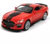 Метална кола Ford Mustang Shelby GT500 с отварящи се врати капаци светлини и звуци 1:32