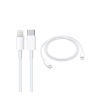 Оригинален кабел за зареждане и пренос на данни за Apple / USB-C to Lightning 1m - бял