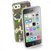 Заден предпазен твърд гръб / капак / Cellular Line за Apple iPhone 5C - Army / зелен