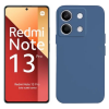 Силиконов калъф / кейс / Nano TPU за Xiaomi Redmi Note 13 Pro 4G - тъмно син гръб със защита за камерата