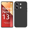 Силиконов калъф / кейс / Nano TPU за Xiaomi Redmi Note 13 Pro 4G - черен гръб със защита за камерата