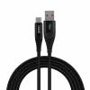 Кабел VIDVIE CB491 за зареждане и пренос на данни / USB to Type-C 2.4A 1.2m - черен