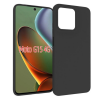 Силиконов калъф / гръб / TPU кейс за Motorola Moto G15 - черен / мат