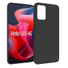 Силиконов калъф / гръб / TPU кейс за Motorola Moto G05 / Moto E15 - черен / мат