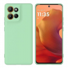 Силиконов калъф / кейс / Nano TPU за Motorola Moto G15 - мента гръб със защита за камерата