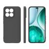 Силиконов калъф / гръб / TPU кейс за Honor X8C - черен гръб със защита за камерата / мат