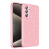 Луксозен силиконов калъф / кейс / Glitter Crystal Case TPU за Samsung Galaxy A36 5G - розов / брокат
