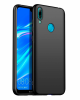 Силиконов калъф / гръб / TPU за Huawei P40 Lite E - черен / мат