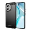 Силиконов калъф / гръб / кейс за Honor 400 5G - черен / carbon