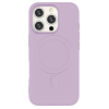 Луксозен гръб / кейс / Smooth Guard Silicone Case с безжично зареждане MagSafe за Apple iPhone 16 Pro Max (6.9) - лилав